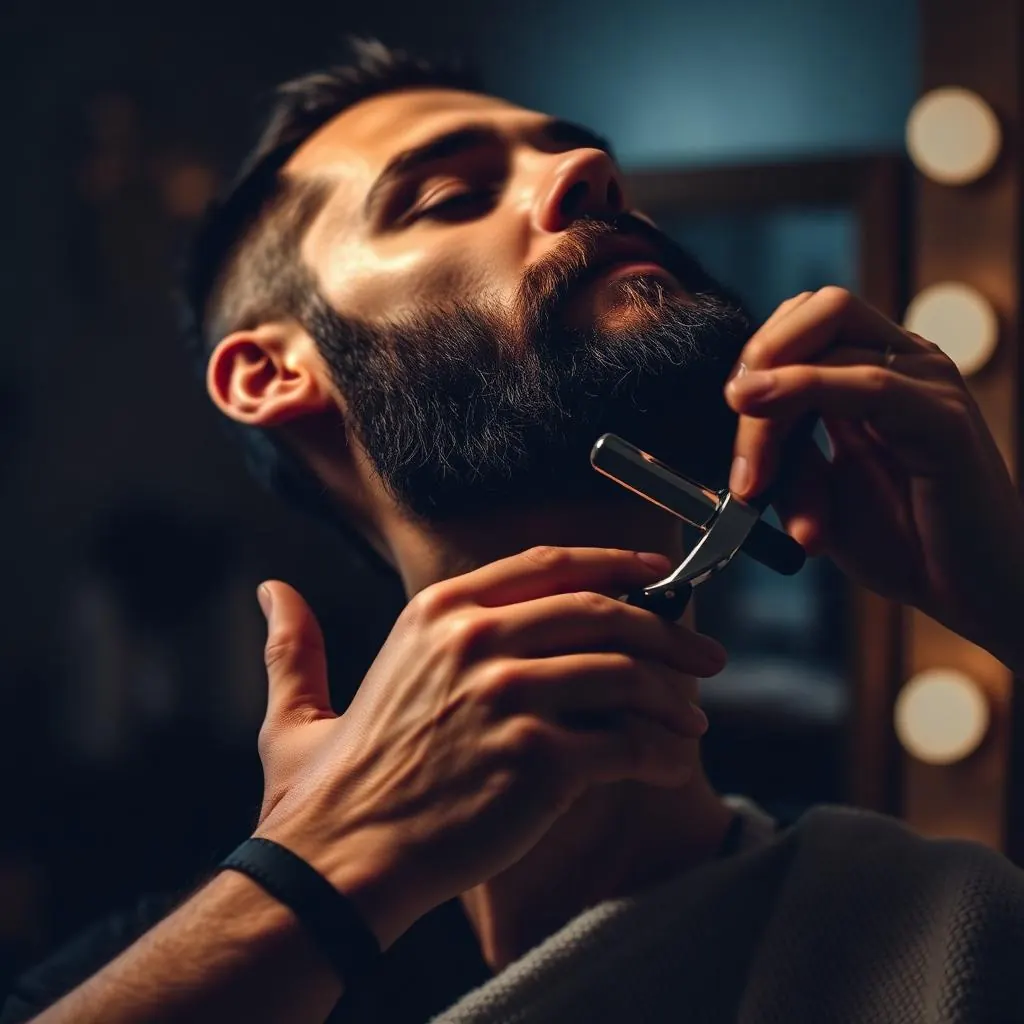 Corte masculino realizado na WOLF Barbershop
